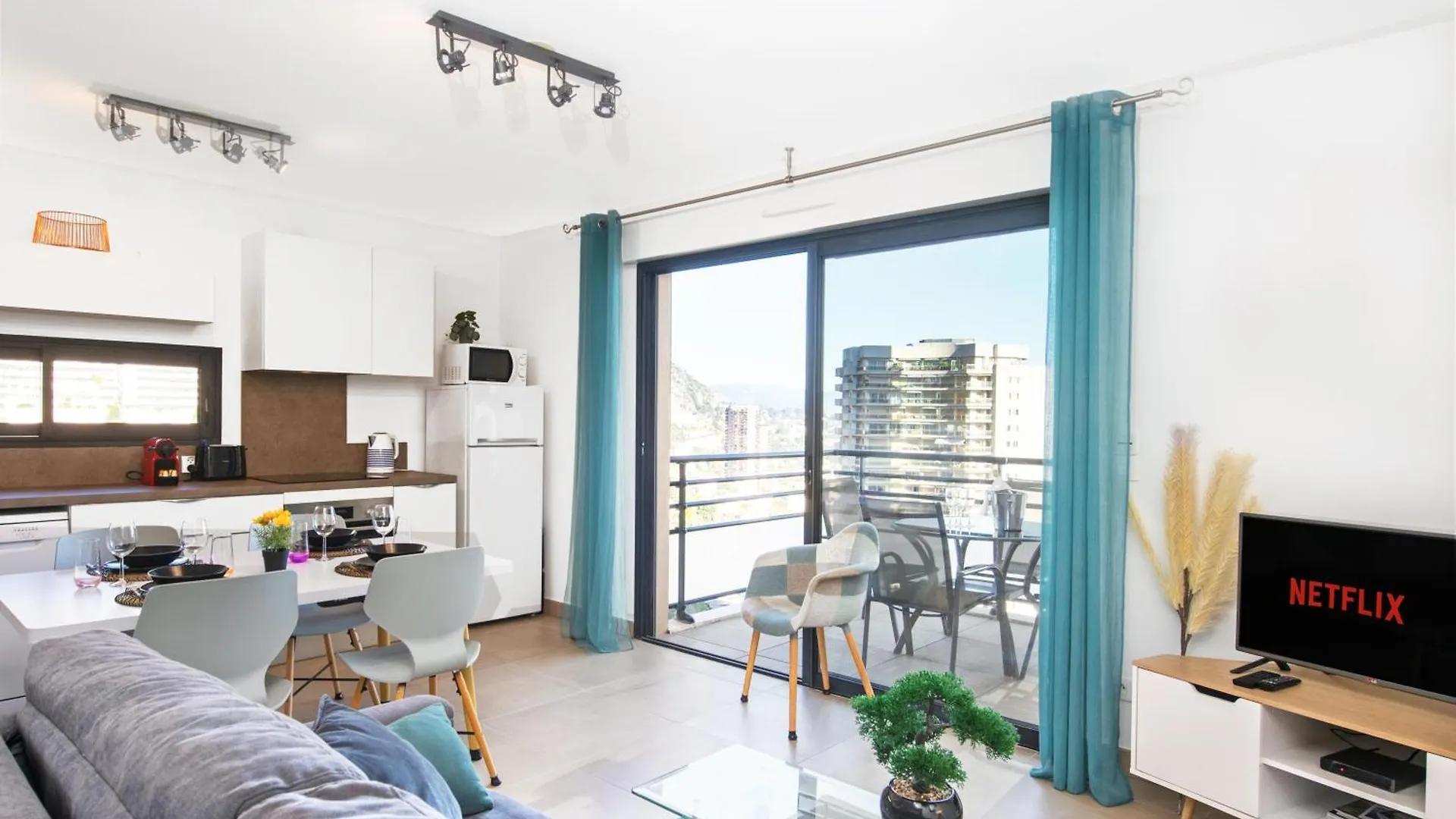 Apartment Vue Mer & Tour Odeon - Terrasse - Parking - Bj Beausoleil